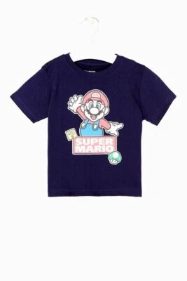 Super Mario T- Shirt Shirt Jungen Gr. 104 - Bild 1 von 2