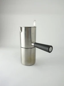 Espressokocher Espressokanne Kaffekocher Auerhahn Edelstahl hochwertig langlebig - Bild 1 von 11