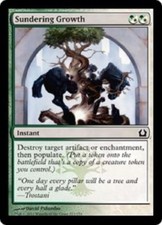 4 Sundering Growth - M-NM - Return to Ravnica - SPARROW MAGIC - mtg 4x x4