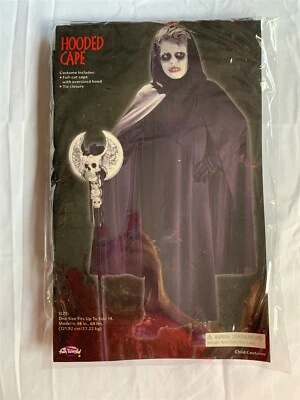 Divertido Mundo Halloween Capa con Capucha OSFM Hasta Talla 14 Disfraz Cosplay Foto 1 de 4