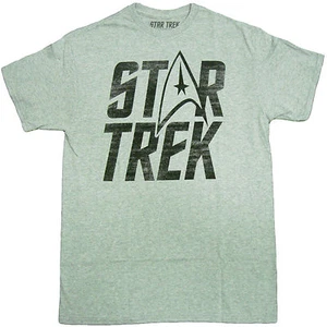 Star Trek Logo Adult T-Shirt - Science Fiction starship Space Galaxy - Picture 1 of 1