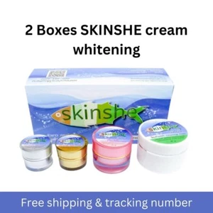 2 Boxes Skinshe cream set whitening reduce dark spot melasma freckles lightening - Picture 1 of 12