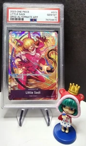 PSA 10 Little Sadi OP02 073 R Alt Art One Piece Card Game Paramount War English - Picture 1 of 1