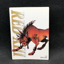 Red XIII #5 Final Fantasy 7 Ⅶ Bandai Card 1997 Very Rare Japan F/S