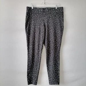 Old Navy Women's Gray Animal Print Leggings Size XL - Picture 1 of 6
