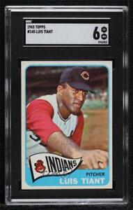 1965 Topps Luis Tiant #145 SGC 6 Rookie RC