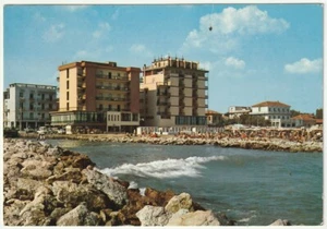 VISERBA - VISERBELLA - RIMINI - ALBERGHI VISTI DAL MARE - VIAGG. 1971 -51573- - Picture 1 of 1