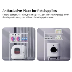 PETKIT Storage Shelf for PURA MAX & PURA X Adjustable Height Extra Storage Space - Picture 1 of 6