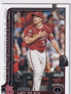 2025 Topps MLB Baseball Series 1 No. 241 Ryan Helsley Cardinals - Bild 1 von 2