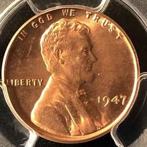1947 1C RD Lincoln Wheat One Cent  PCGS MS64RD                  27483604 - Picture 1 of 4