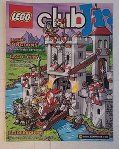 Lego Club Jr. Magazine - July - August 2010 - Lego Kingdoms Cover - Picture 1 of 2