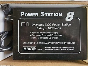 POWER STATION 8, MRC, DCC POWER STATION, 8 AMPS - Picture 1 of 6