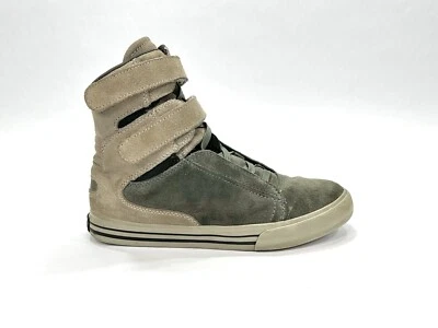 Supra TK Society Top Alto Gris Lt/Gris Oscuro Gamuza Patinador Moda Para hombres Talla 7” Foto 1 de 4