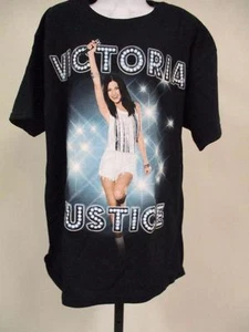 NEW Victoria Justice US TOUR 2013 Youth size L Large 14/16 Band T-SHIRT - Picture 1 of 6