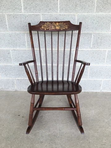 L. HITCHCOCK RIVERTON AUTUMN ROSE ROCKING CHAIR Cover