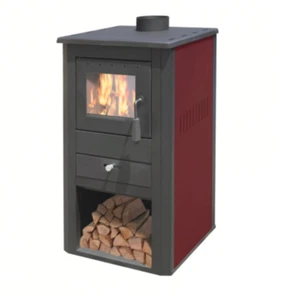 Holzofen Stahl Malte 10,7 Kw Kamin Kaminofen CM 50x41x86h P873 - Bild 1 von 1