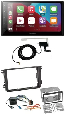 Pioneer USB Bluetooth DAB MP3 2DIN Autoradio für VW Sharan ab 10 Tiguan ab 07 To - Bild 1 von 4