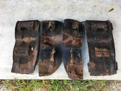 1964 Pontiac Grand Prix bucket seat floor mounts, 1963-64,riviera, catalina - Image 1 of 4