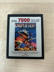 Choplifter! - Authentic 1987 Atari 7800 Cartridge Only - Tested & Working - Picture 1 of 6