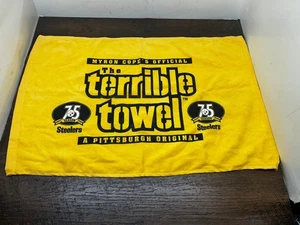 Myron Cope's Pittsburgh Steelers Official Terrible Towel 75th Season - Picture 1 of 2