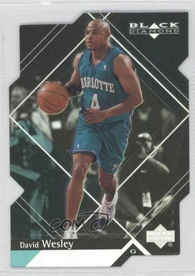1999-00 Upper Deck Black Diamond Diamond Cut David Wesley #9 - Image 1 of 2