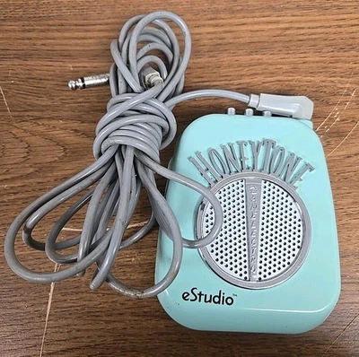 Vintage 1999 Danelectro eStudio Honeytone Aqua Headphone Amp  - image 1 of 4
