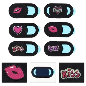 6 PCS/Set Sichtschutz Webcam-Abdeckung Für Tablet Kameraabdeckung - Photo 1/12