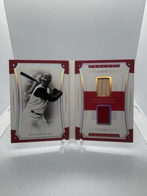 2017 Ken Griffey Jr. National Treasures Booklet Materials 66/99 - Image 1 of 3