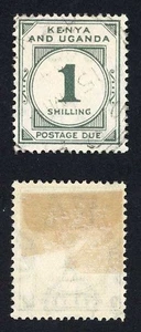 KUT SGD6 1/- Grey-grey CDS used Cat 150 pounds - Picture 1 of 1