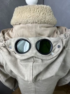 Rare C.P Company Shearling Sheepskin Mille Miglia Moleskin AW2003 sz50 - Picture 1 of 7