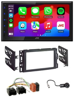 JVC Bluetooth 2DIN MP3 DAB USB Autoradio für Chevrolet Equinox Impala Monte Carl - Bild 1 von 4