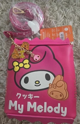 Sanrio My Melody & Kuromi Chip Bag Figural Crossbody Bag BRAND NEW WITH TAGS - Изображение 1 из 4