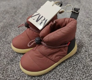 Infant Size 5.5 Zara Boots Shoes *New With Tags* - Picture 1 of 5