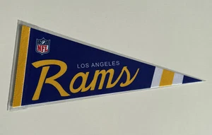 NEW LA Rams vs Cleveland Browns Dec 12/3/23 Pennant Flag Los Angeles - Picture 1 of 2