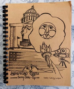 Sparks High School NV American Eggs Sunny Side Up 1973 Student Literary Magazine - Picture 1 of 8