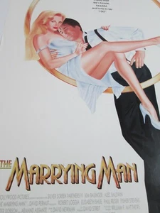 THE MARRYING MAN Locandina film originale TEATRO USATO 27x41 foglio unico #'d DS - C5 - Foto 1 di 12