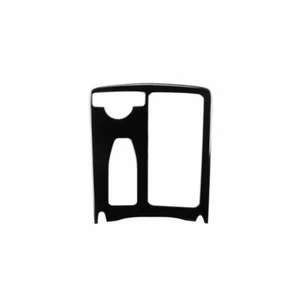Fit For Benz 2007-2014 C-Class Black Titanium Console Water Cup Frame Trim 1PCS - Bild 1 von 5