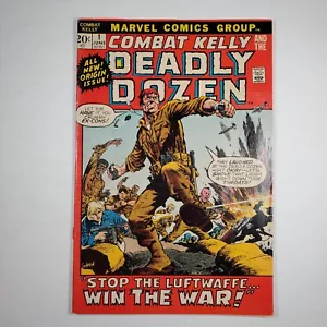 Marvel Comics Combat Kelly and the Deadly Dozen #1 FN Key Origin Combat Kelly - Bild 1 von 8