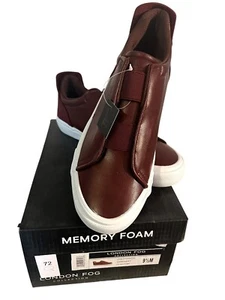 London Fog Francis Schuhe Herren Größe 9,5 Slipper Memory Foam Komfort Elegant Halbschuh - Bild 1 von 9