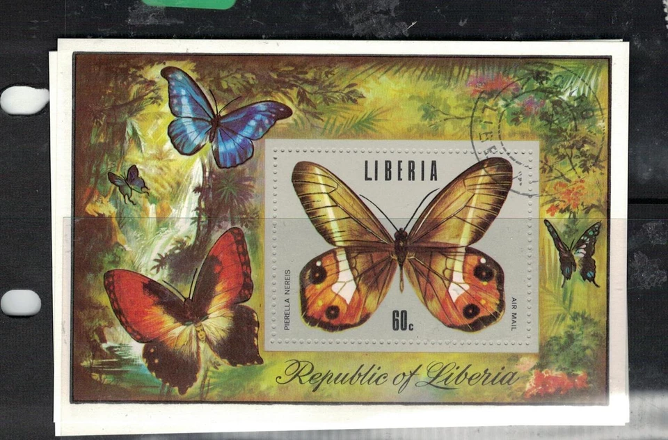 Borboleta Libéria SC C204 VFU (3euu) - Imagem 1 de 1