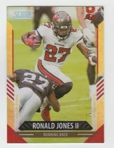 Ronald Jones II 2021 SCORE GOLD ZONE FOIL PARALLEL # 43/50 BUCCANEERS - Picture 1 of 1