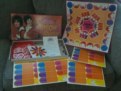VINTAGE 1977 BOARD GAME LAVERNE & SHIRLEY TV SHOW PARKER #166  Cindy Williams  - Image 1 of 2
