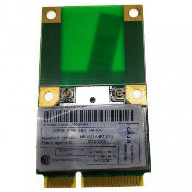 Tragbares WIFI Modul Toshiba Satellite A500-18Q Realtek RTL8191SE Adapter - Bild 1 von 1