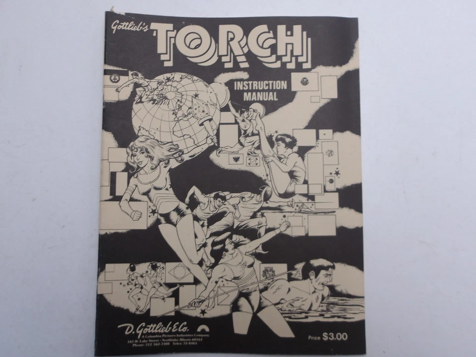 Gottlieb: Torch- Instruction Manual - Image 1 of 1