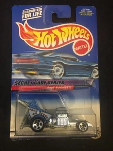 HOT WHEELS SECRET CODE SERIES BABY BOOMER BLUE 2 OF 4 1/64 DIE CAST #46 - Picture 1 of 2