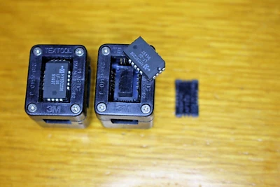 5 Stück Burn-In Test Sockel Textool 3M für PLCC 18  218-6340-1108 J - Bild 1 von 2