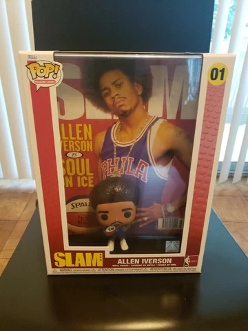 Funko POP! NBA Cover SLAM Allen Iverson Vinyl Figure NEW IN STOCK Cover