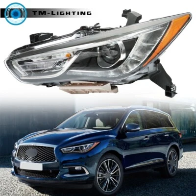 Faro proyector HID/Xenón lado del conductor 18 Infiniti QX60 2016-2017 SIN AFS Foto 1 de 4