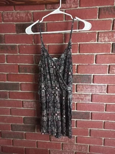 Garage romperSize small Black with designs - Picture 1 of 4