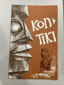 1960 Kon Tiki Restaurant Bar & Lounge menú de cócteles Sheraton Cleveland Hotel - Imagen 1 de 23